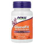 NOW Foods, GlucoFit, 60 мягких таблеток (1,334 мг в 1 капсуле)