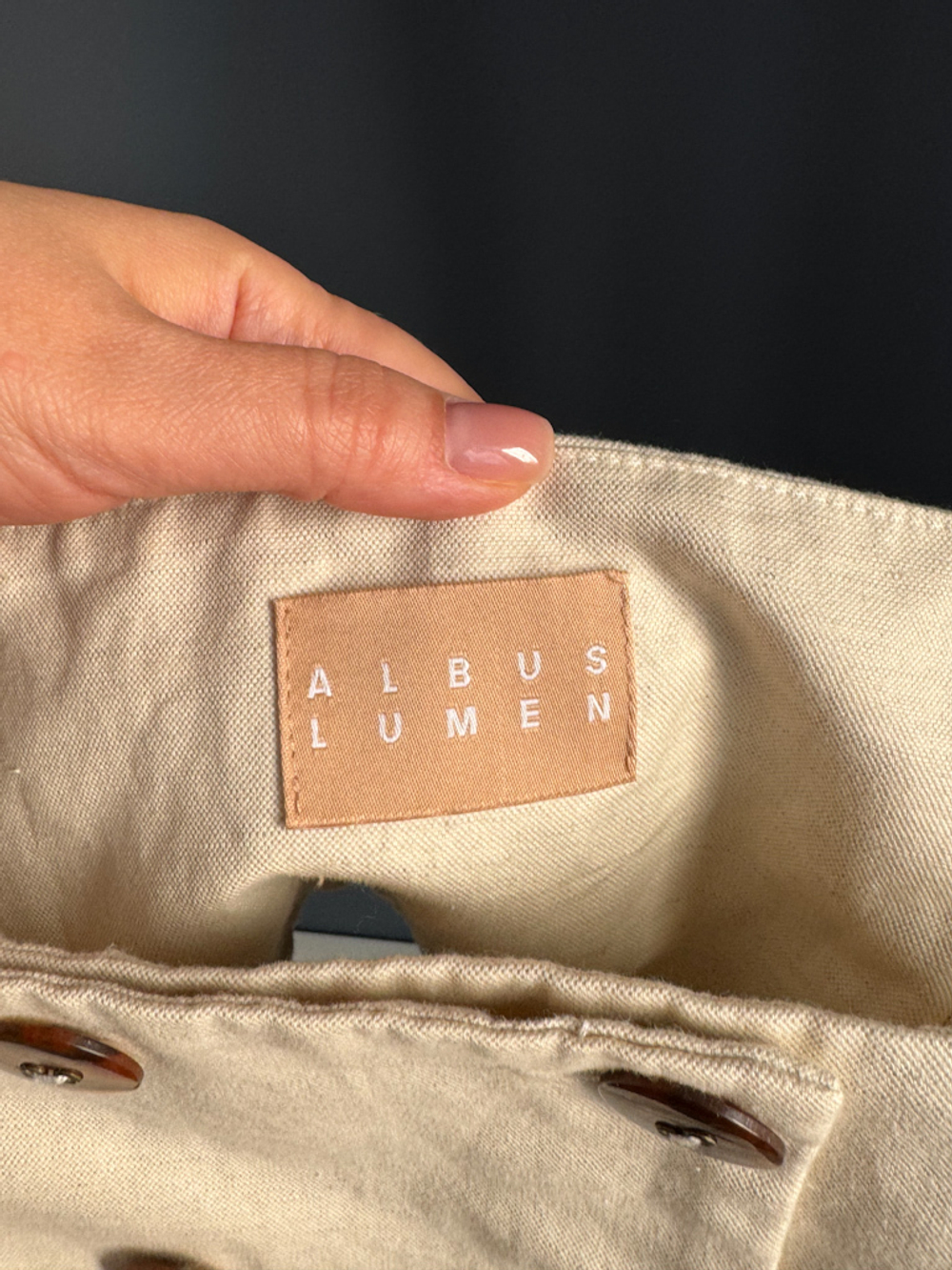 Хлопковый костюм Albus Lumen, S