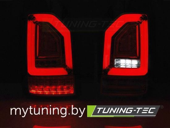 Задние фонари RED WHITE SEQ LED BAR OEM BULB для Volkswagen T6