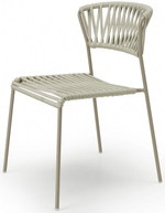 Стул плетеный Scab Design Lisa Filo, тортора, глиняный