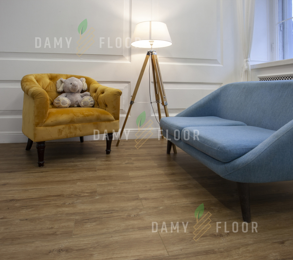 SPC ламинат Damy Floor 248-8 Дуб Имбирный/Ginger Oak