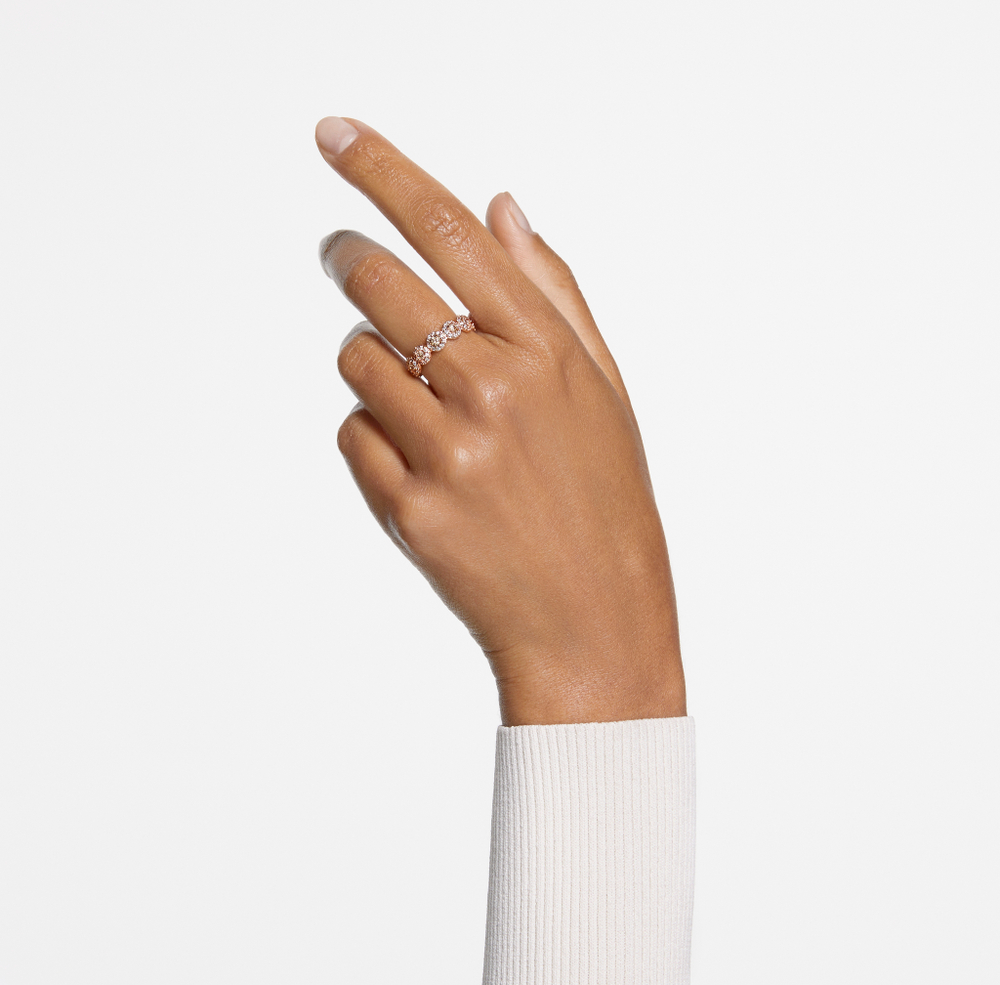 CONSTELLA:RING BAND WHITE/ROS 52