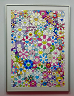 Такаси Мураками. An Homage to Yves Klein, Multicolor C из серии «Homage to Yves Klein». 2012