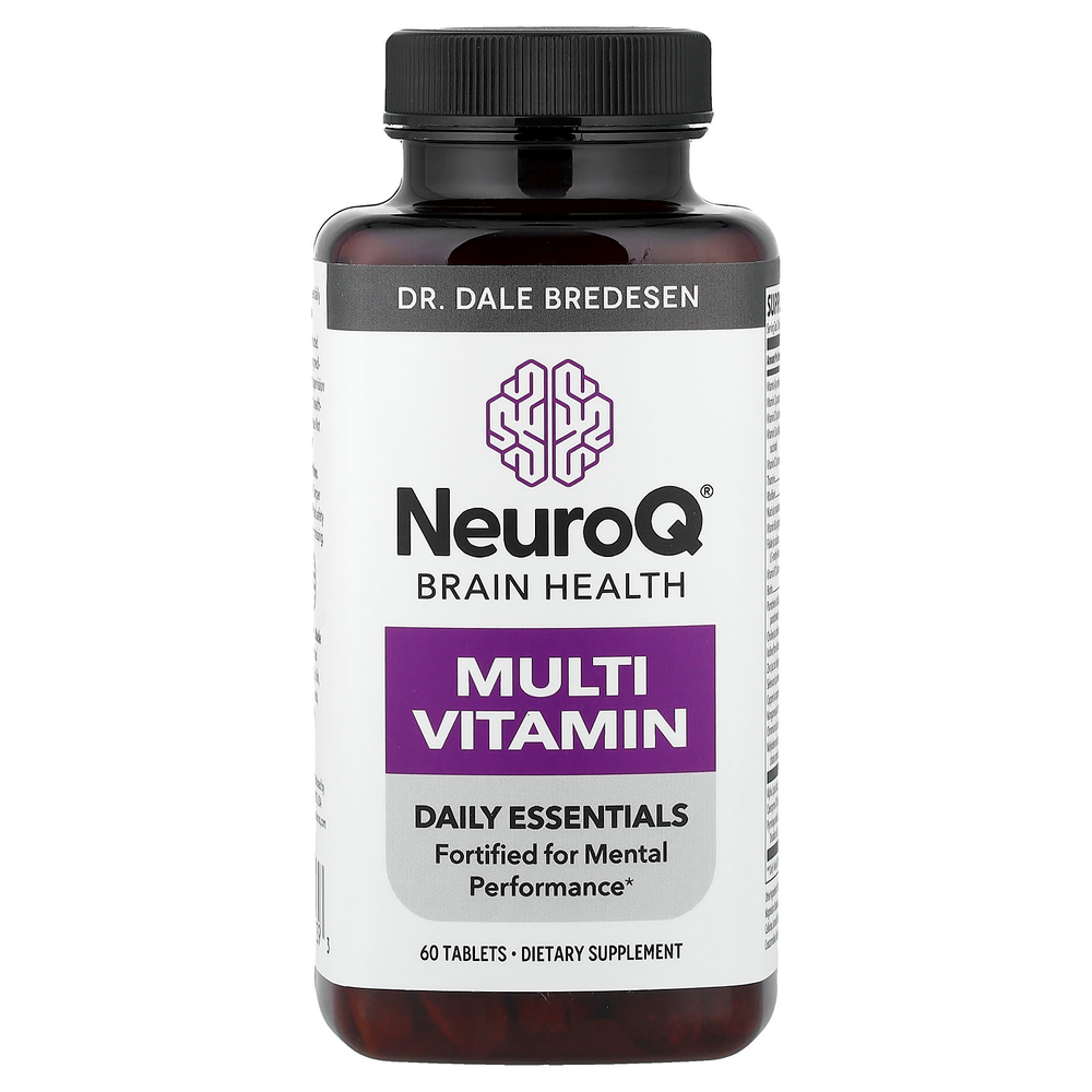 LifeSeasons, мультивитамины для мозга NeuroQ, 60 таблеток