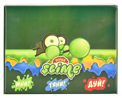 Лизун "Slime "Ninja", золотой, 130 г.