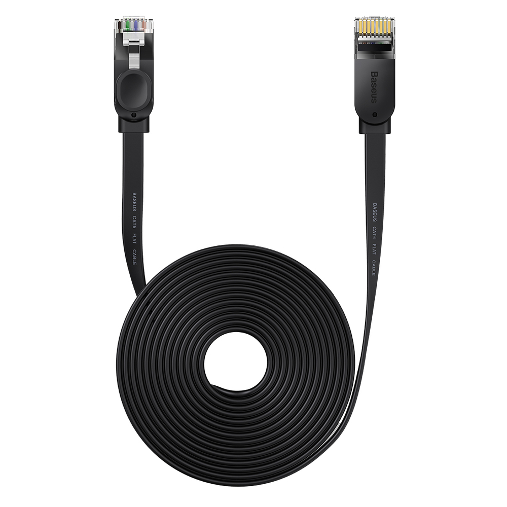 LAN кабель Baseus High Speed Six Types of RJ45 Gigabit Network Cable (Flat) 15m