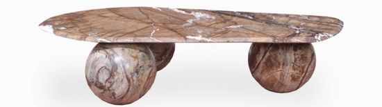 Кофейный стол Peregrine 120х60 мрамор индийский