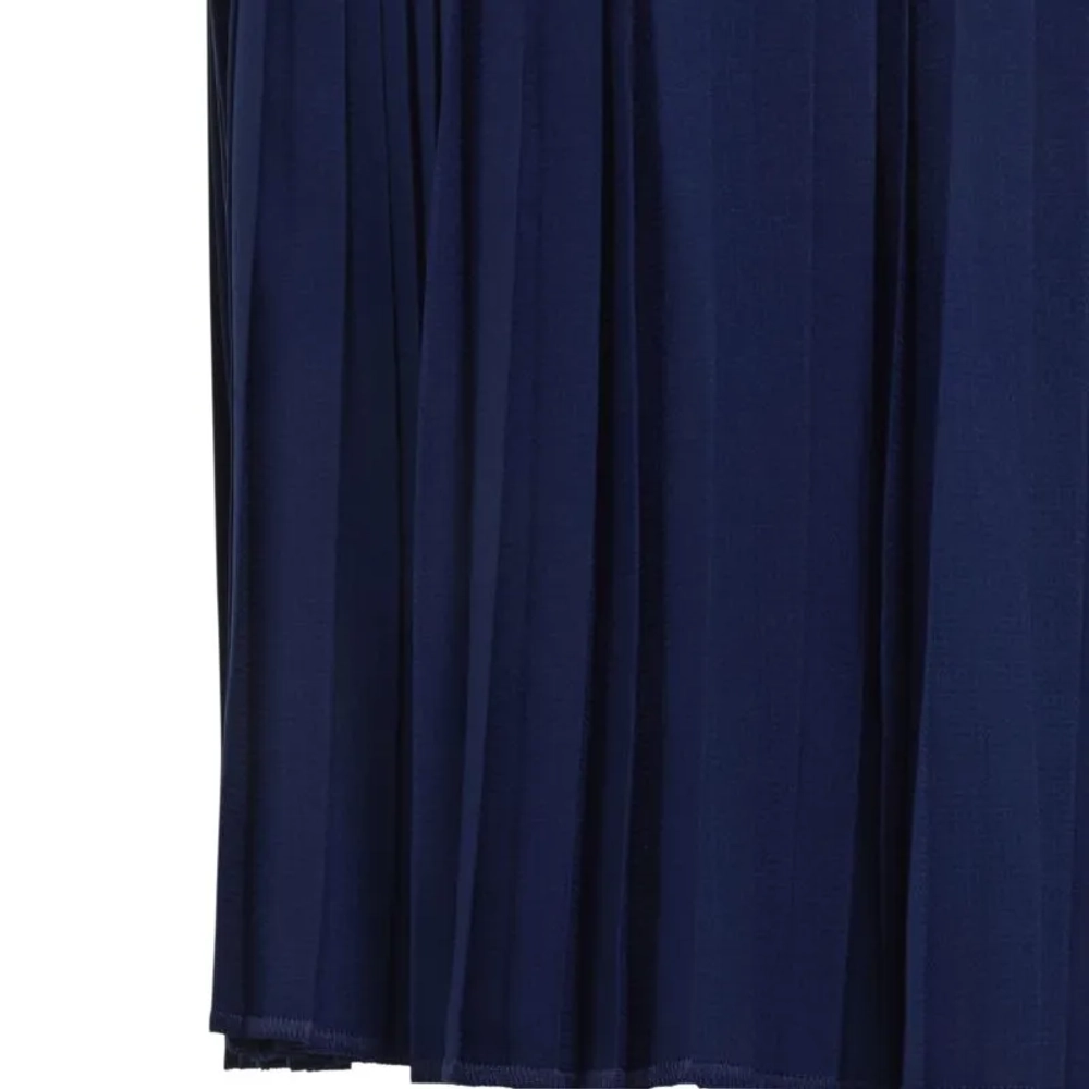 Детская теннисная юбка Adidas Girls Club Pleated - dark blue/white