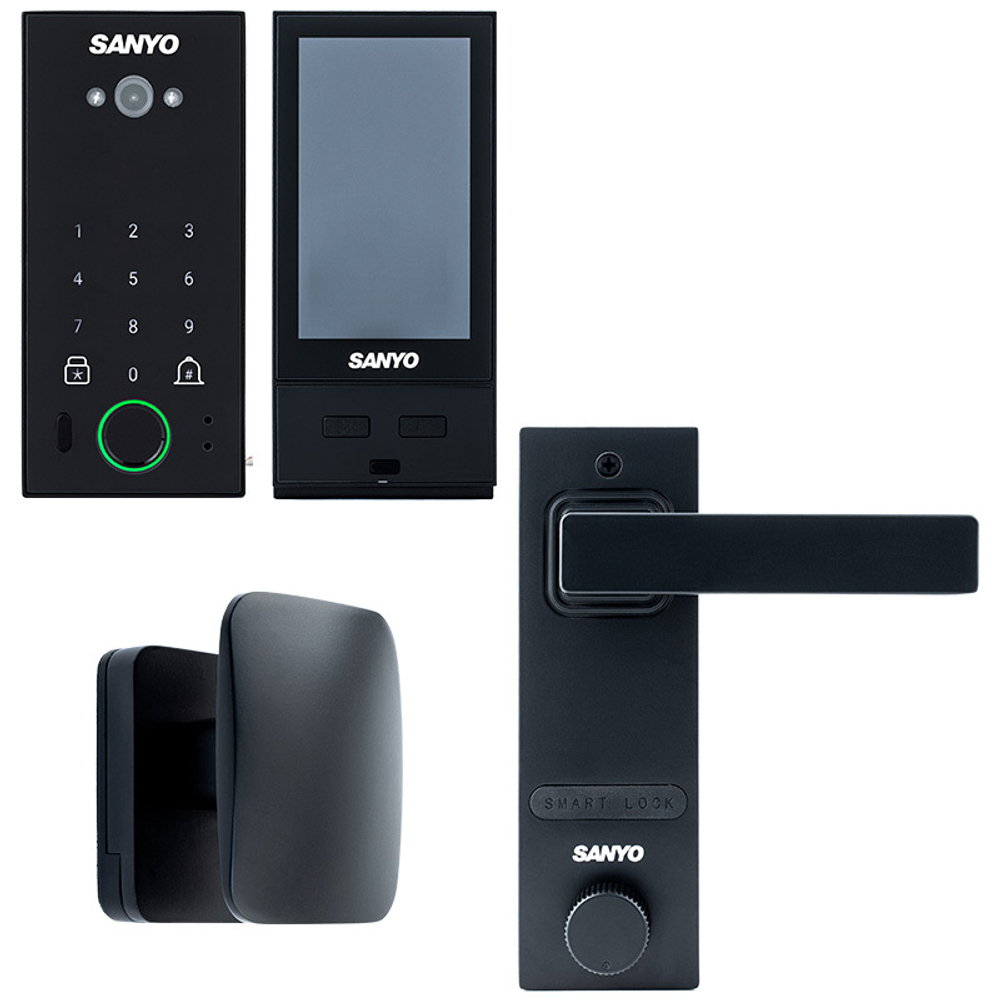 Автоматический умный замок с ручкой-кноб Sanyo D600 Usmart