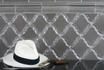 Adex Renaissance Arabesco Biselado Snow Cap 15x15