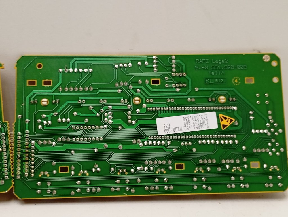WD54330/02 кт36 Модуль управления (индикации) для стиральной машины Siemens 6707722 б/у