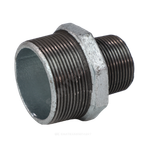 Ниппель переходной чугун оц Ду 32х20 (1 1/4"х3/4") НР Fittex PLUS
