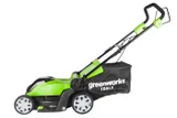 Газонокосилка электрическая Greenworks, Арт. 2505207, GLM1241, 1200W, 40 см — фото 2