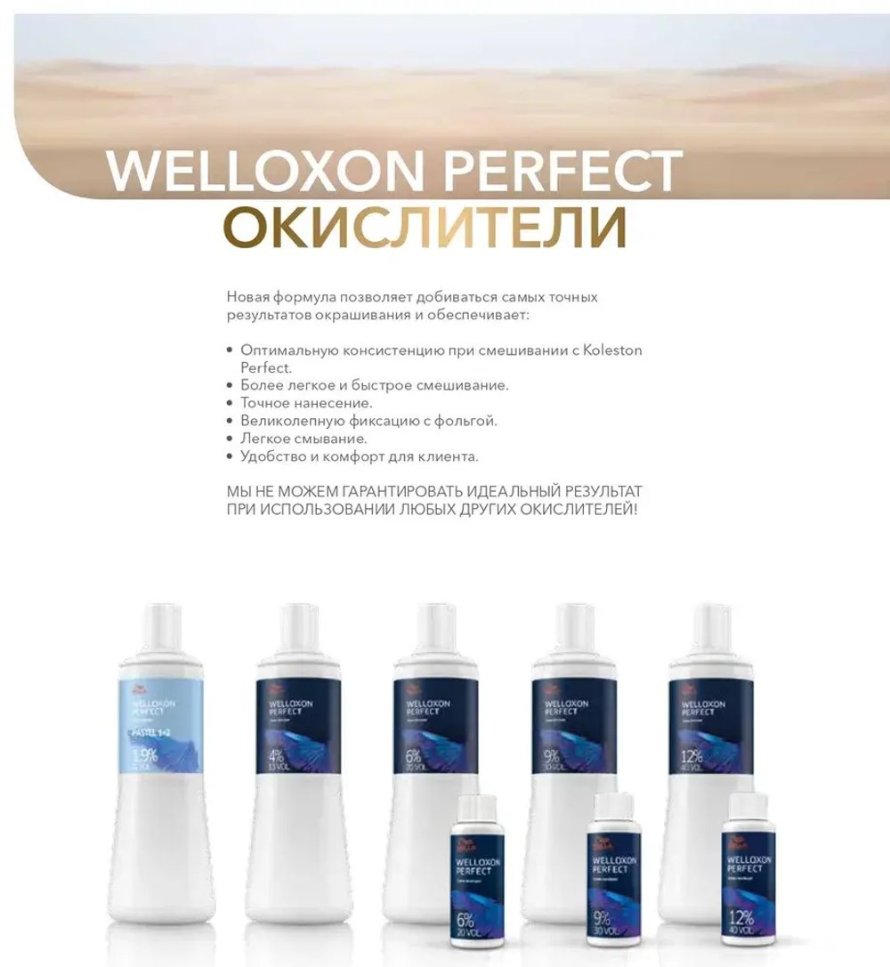 Wella Окислитель Welloxon Perfect 13V 4% ME+ 60 мл