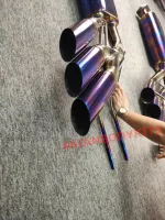Выхлопная система с заслонками для Mercedes-Benz Benz G-class W463 G63 G55 G550 Full TITANIUM exhaust muffler