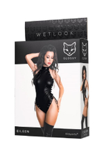 Боди Glossy Eileen из материала Wetlook L