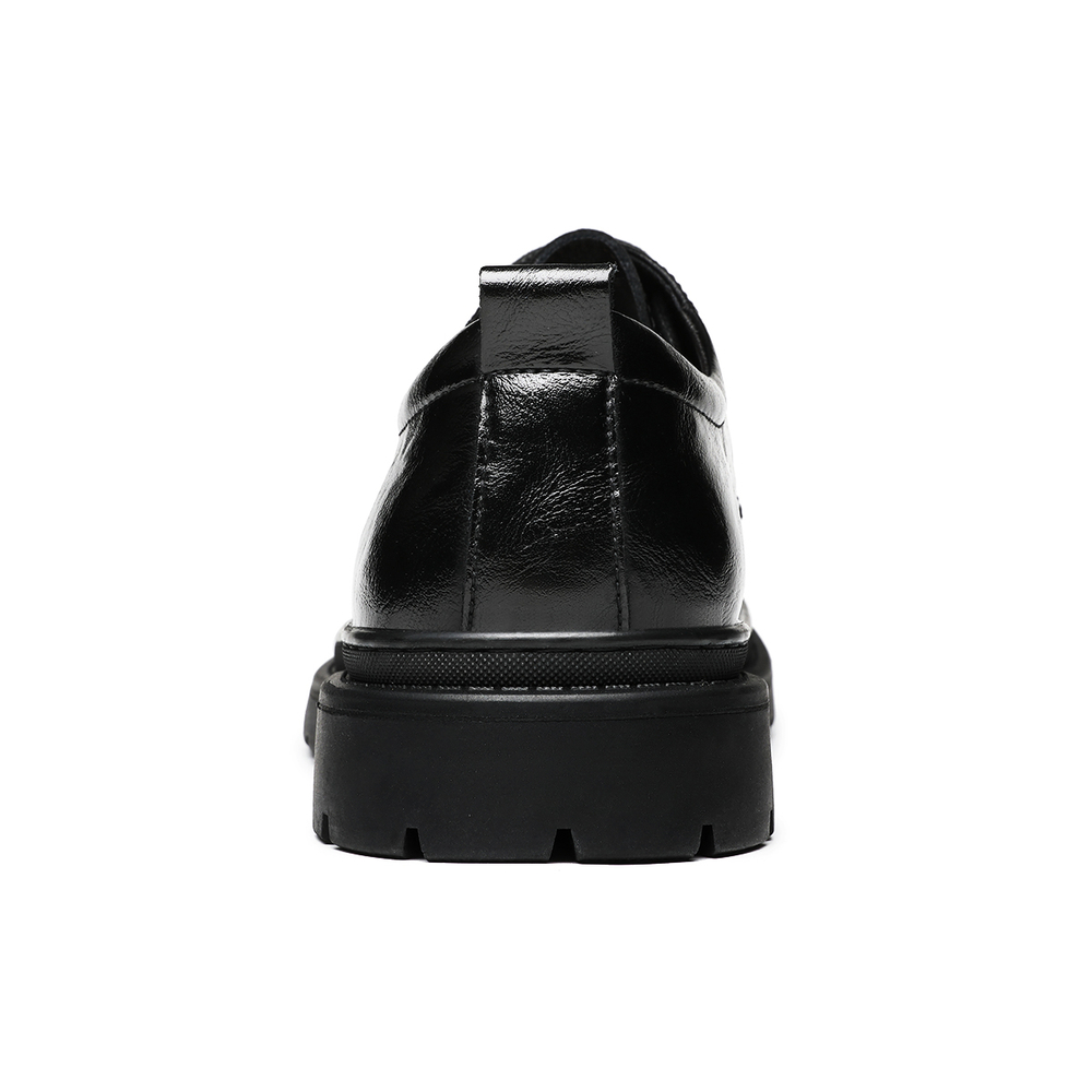 CHINT Casual Leather Shoes Men"s Low top Black