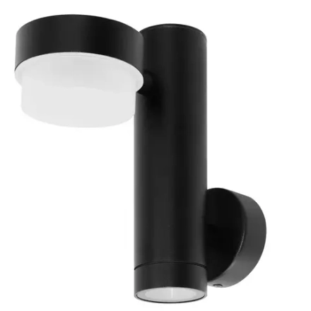 Уличный настенный светильник Arte Lamp BUDAPEST A2362AL-2BK, 1хGU10