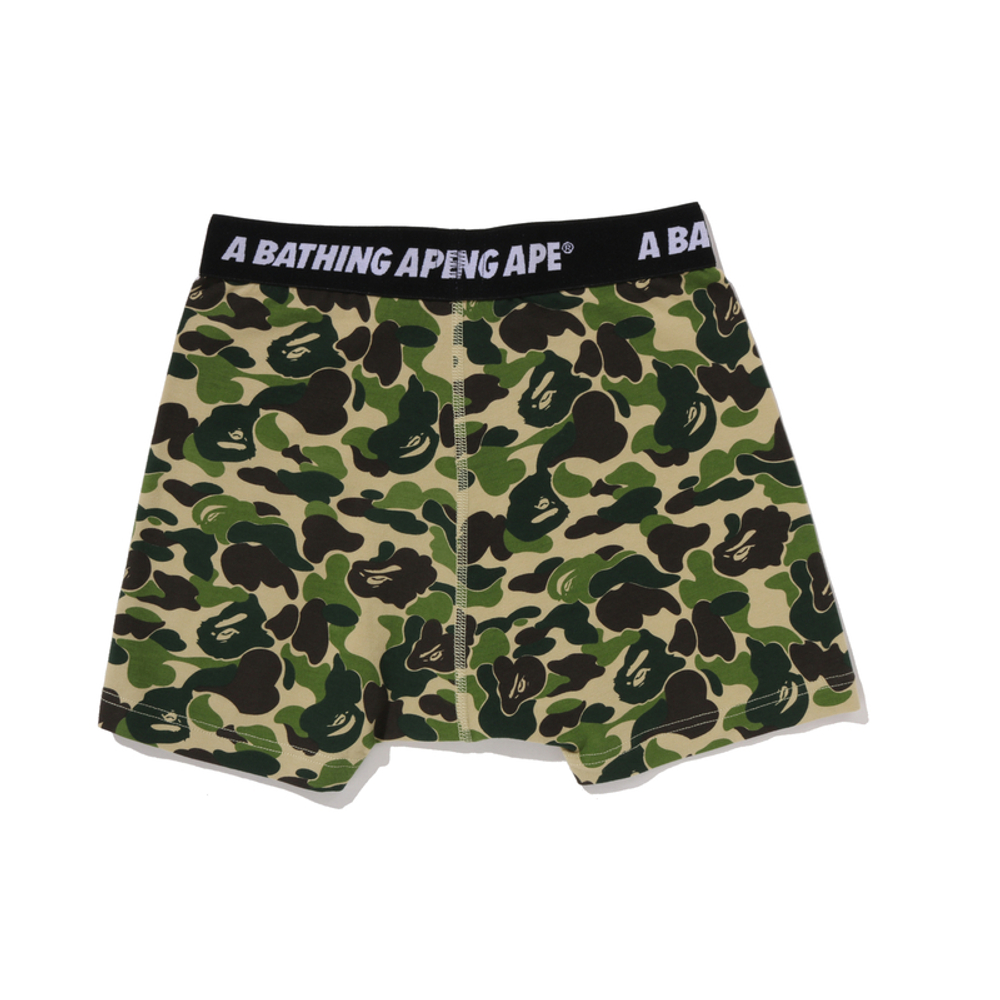A Bathing Ape Bathing Ape Boxer Briefs Boxer Шорты Letter зеленый