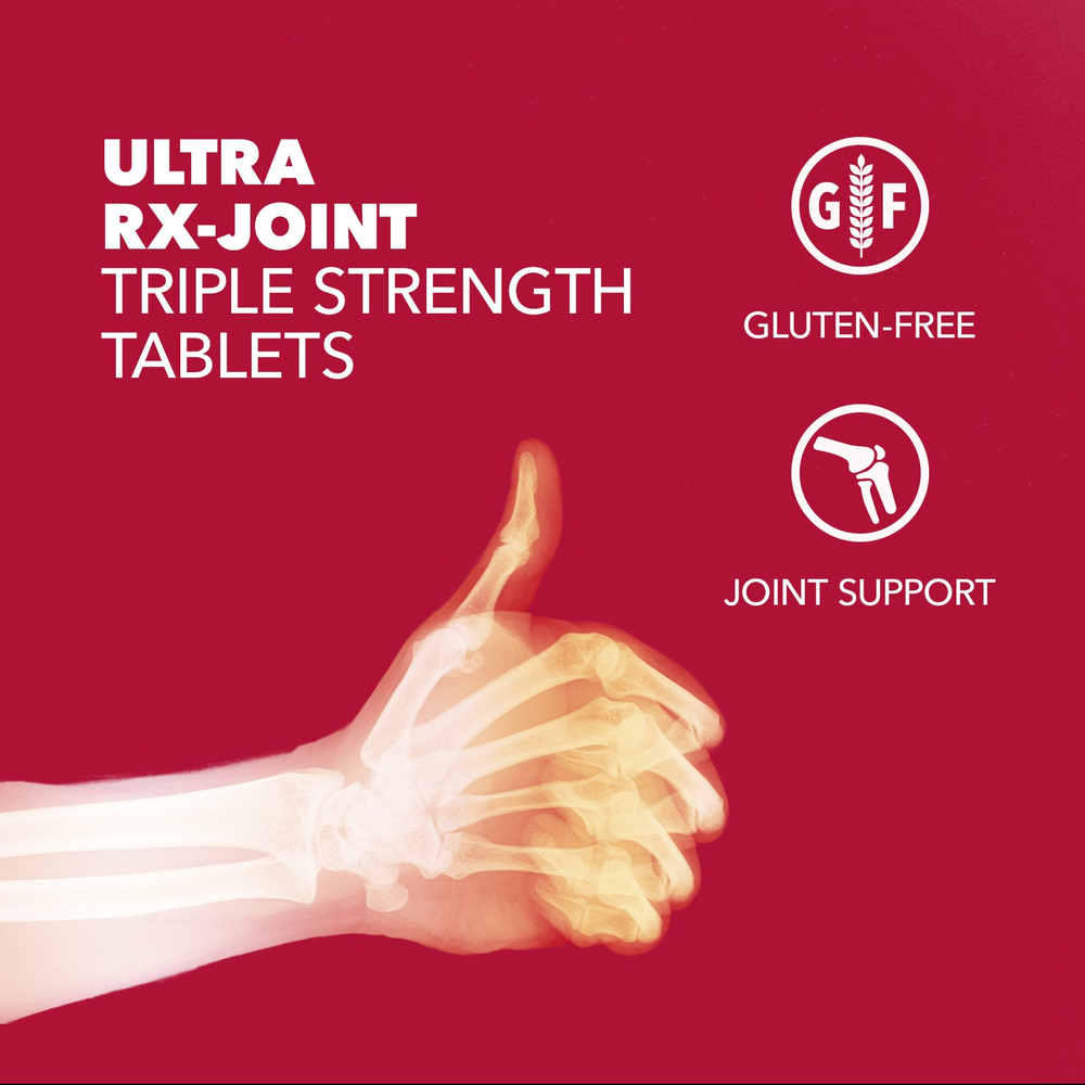 NaturesPlus, Advanced Therapeutics, глюкозамин, хондроитин и МСМ Ultra Rx-Joint®, 120 таблеток