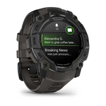 Смарт-часы INSTINCT 3, AMOLED, 45 mm, черный силиконовый браслет, 010-02936-00