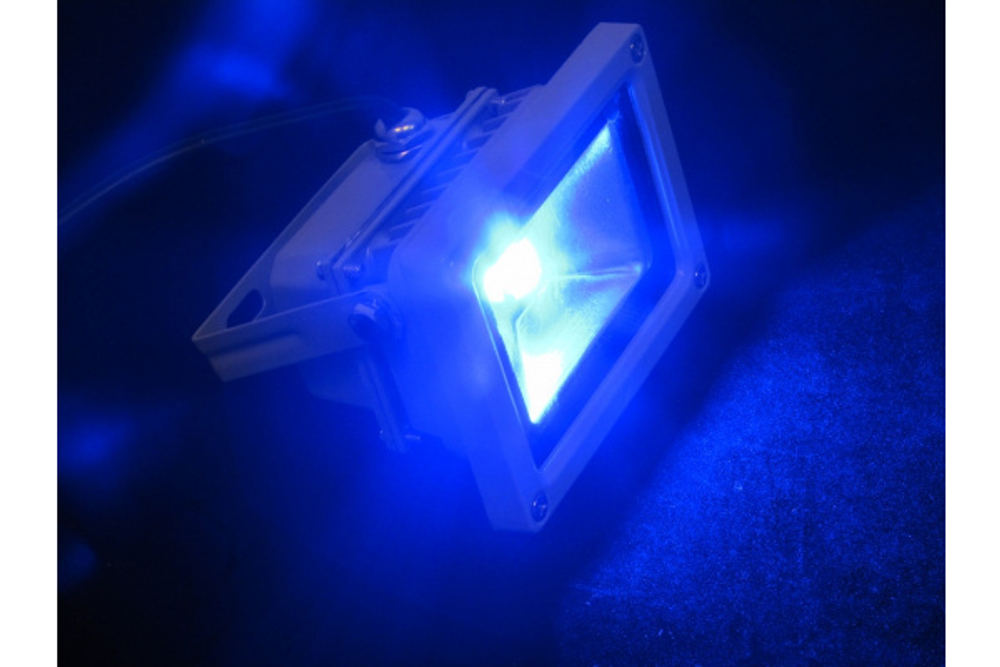 NEW TGC-10-FT-NA-B LED прожектор синий,1LED-10W,220V