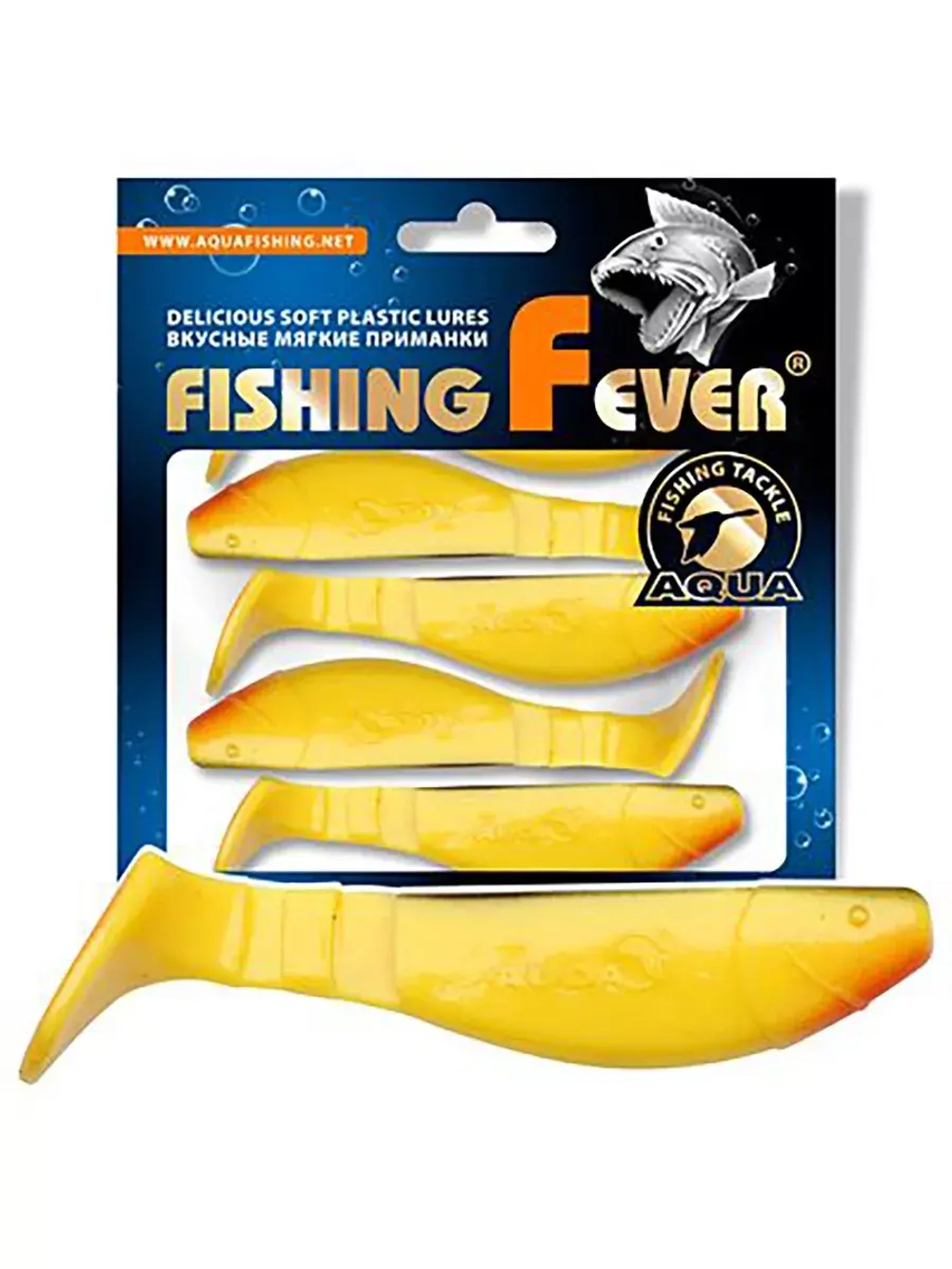 Мягкая приманка риппер FishingFever 7,5cm, 6,9g,2 уп по 5 шт