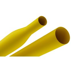 Термоусадочная трубка ЭРА NO-224-512 ТТУ нг-LS 50/25 жёлтая в отрезках по 1 м 10 шт | Электротовары