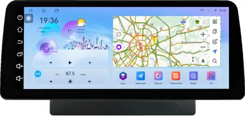 Магнитола для Mitsubishi Delica D5 2019+ - FarCar S500-TS18 монитор 12.3" 2K QLED на Android 14, Быстрая, CarPlay, 4G SIM-слот