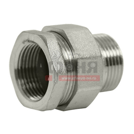 Переходник со сгоном 2'' прямой VRT® (конус)никель