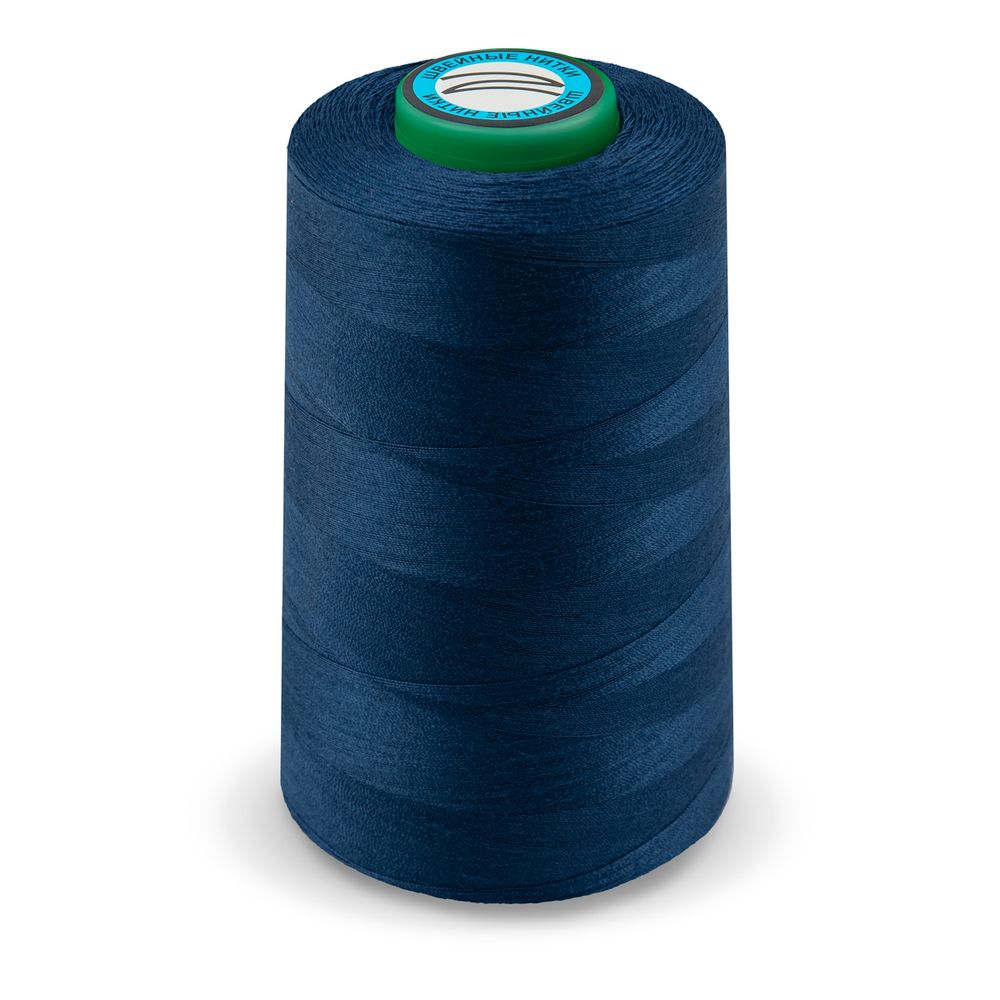 Нитки универсальные Nitka 40/2, 4570 м (5000 ярд) / 1 кат., 319 синий