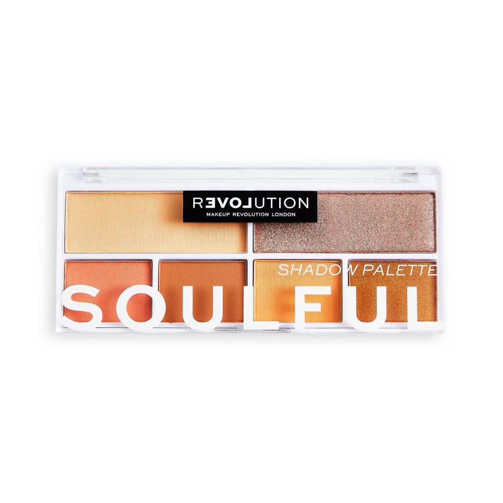 Палетка теней для век  REVOLUTION Colour Play Shadow Palette - Soulful