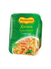 Лапша Роллтон Халяль лагманная с курицей 90 г x 4 шт