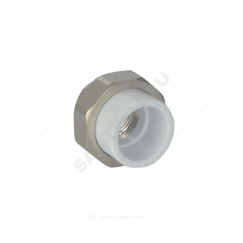 Муфта PP-R комбинированная разъемная белая Дн 40х1 1/4" ВР VALFEX 10155032