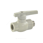 Кран шаровой PP-R серый Дн 20х1/2" НР VALFEX 10144220Г