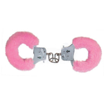 Наручники с мехом Furry Fun Cuffs Pink (Цвет: розовый)