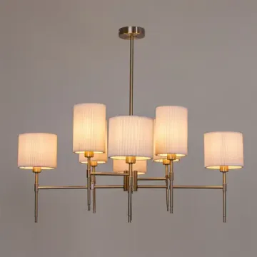 Люстра на штанге 8*Е14 A4108LM-8SS серебристый DEBORA Arte Lamp