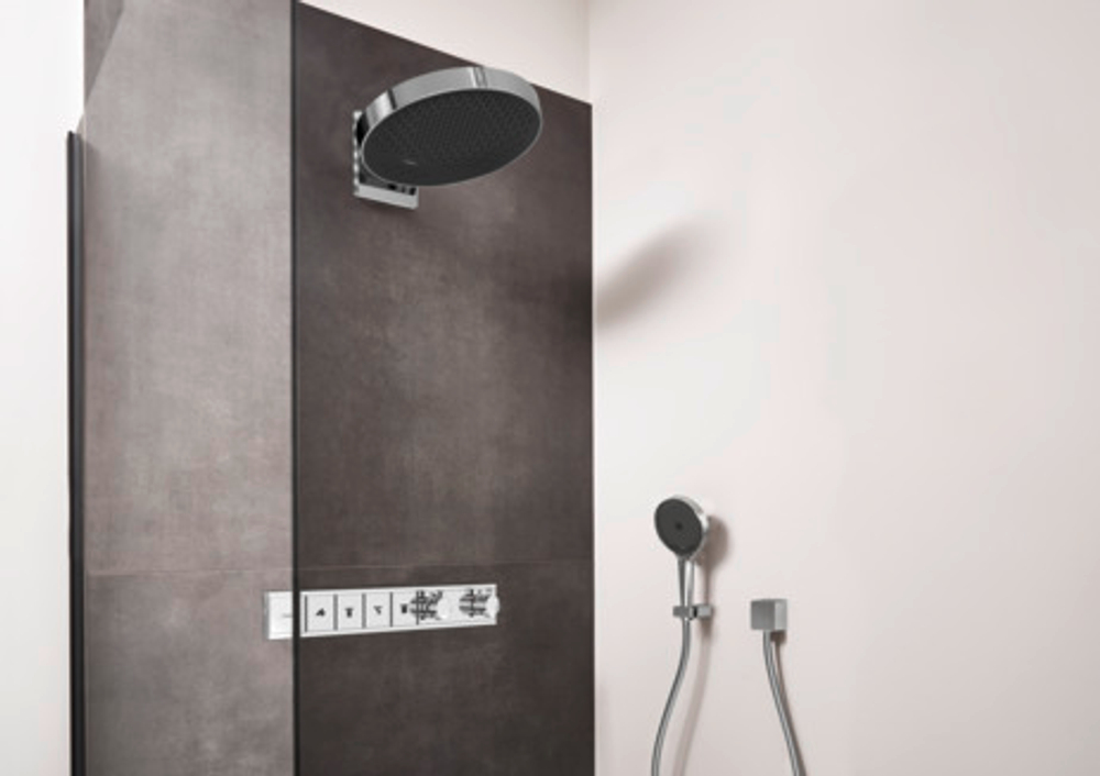 Верхний душ Hansgrohe Rainfinity 360 3jet с настенным 26234000
