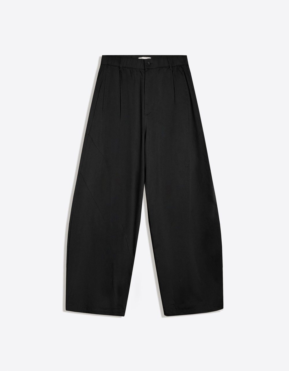 Женские брюки barrel с защипами - BERSHKA