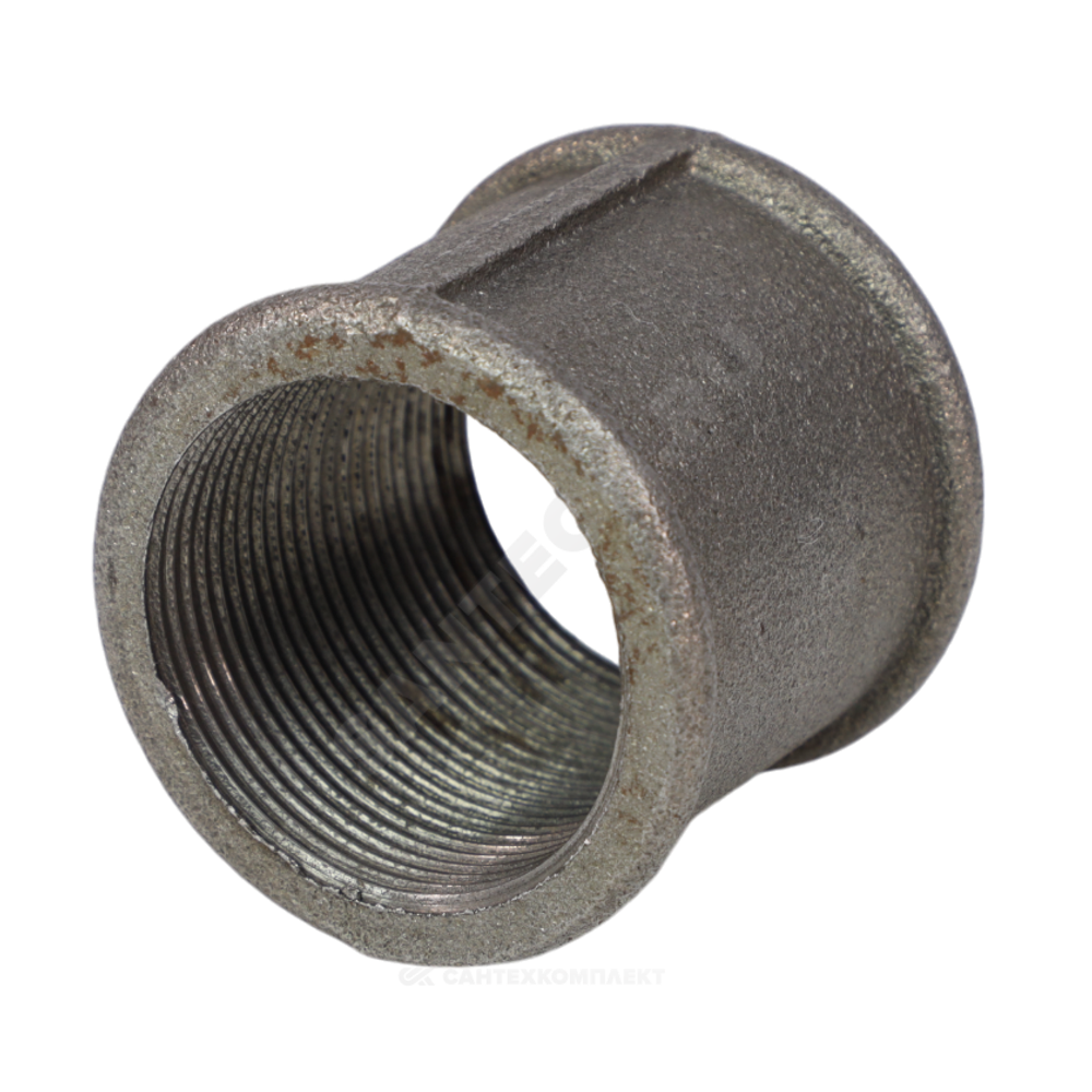 Муфта длинная чугун Ду 20 (3/4") ВР Fittex