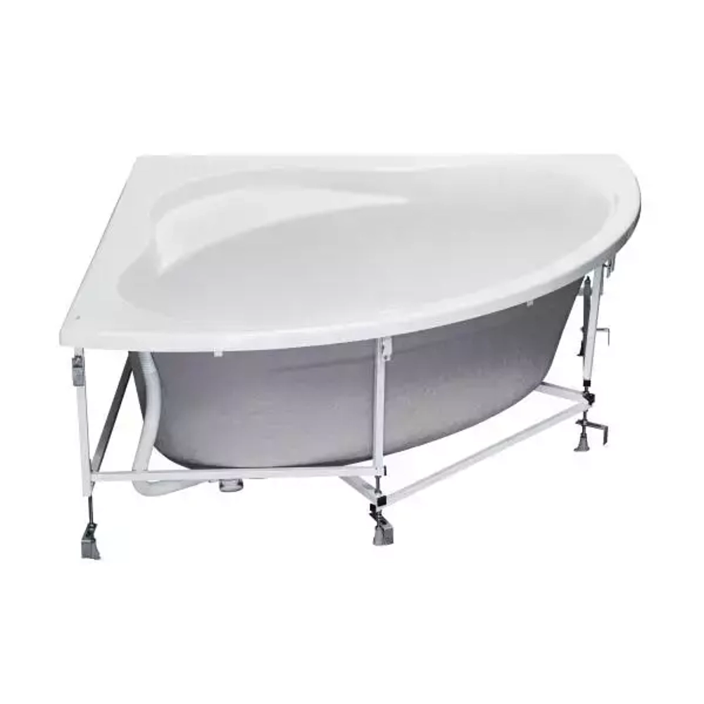 ВАННА АКРИЛОВАЯ ROCA BALI 150x150 в комплекте сифон, каркас