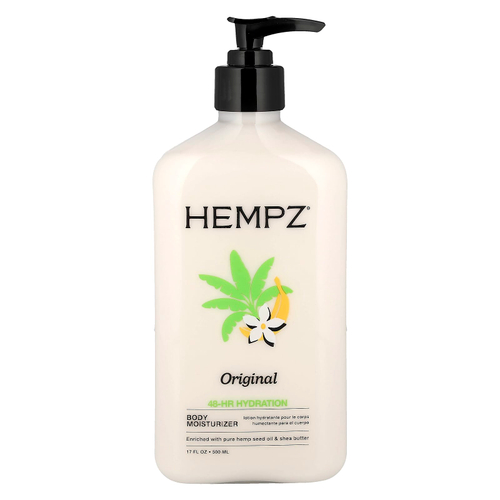 Hempz, увлажняющий лосьон для тела, оригинальный, 500 мл (17 жидк. унций)