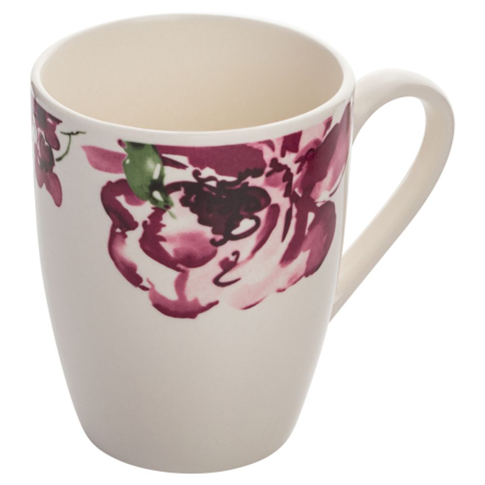 Кружка White Fox LT306 Mix.Flowers для чая и кофе фарфор 330 мл. | White Fox