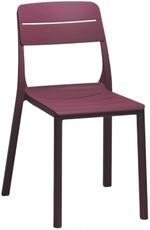 Стул пластиковый Nardi Cassia Bistrot, бургунди