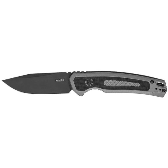 Цена наАвтоматический нож Kershaw Launch 21, сталь CPM M4, рукоять алюминий/G10, серо-черный