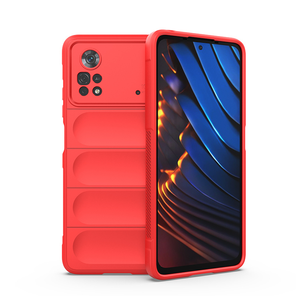 Противоударный чехол Flexible Case для Poco X4 Pro 5G