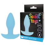 Анальная втулка Sweet Toys ( голубая ) (Цвет: голубой)