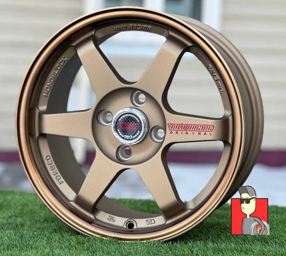 Комплект дисков Rays TE37 15x7 et35 4x100