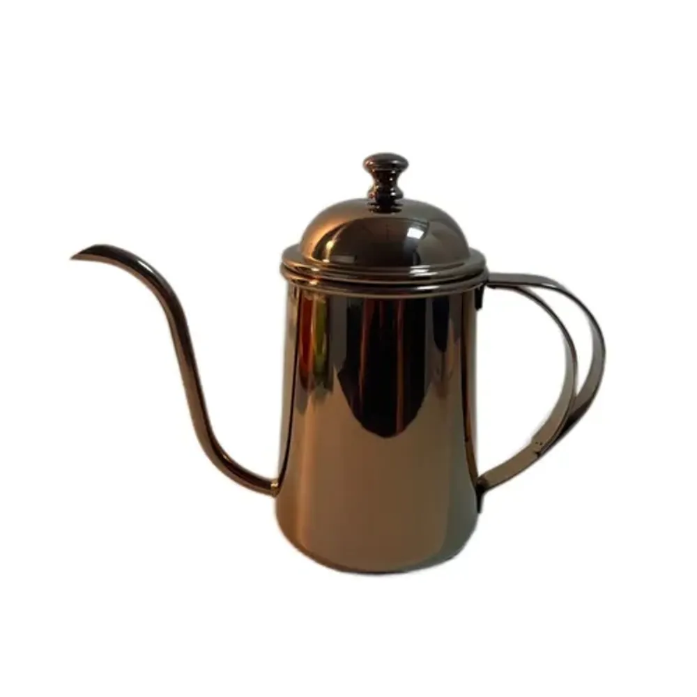 Кофейник чайник 600 мл Бариста d 9,5/8,5 см h16,5 см цвет бронза нерж. P.L. Barbossa
