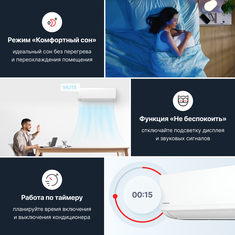 Настенная сплит-система Kentatsu Kanami Inverter KSGA70HZRN1/KSRA70HZRN1